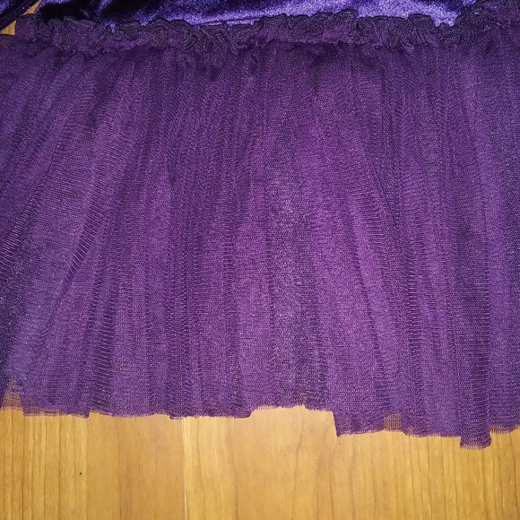 Youngland Dresses Toddler Purple Velvet Dress With Tutu Poshmark